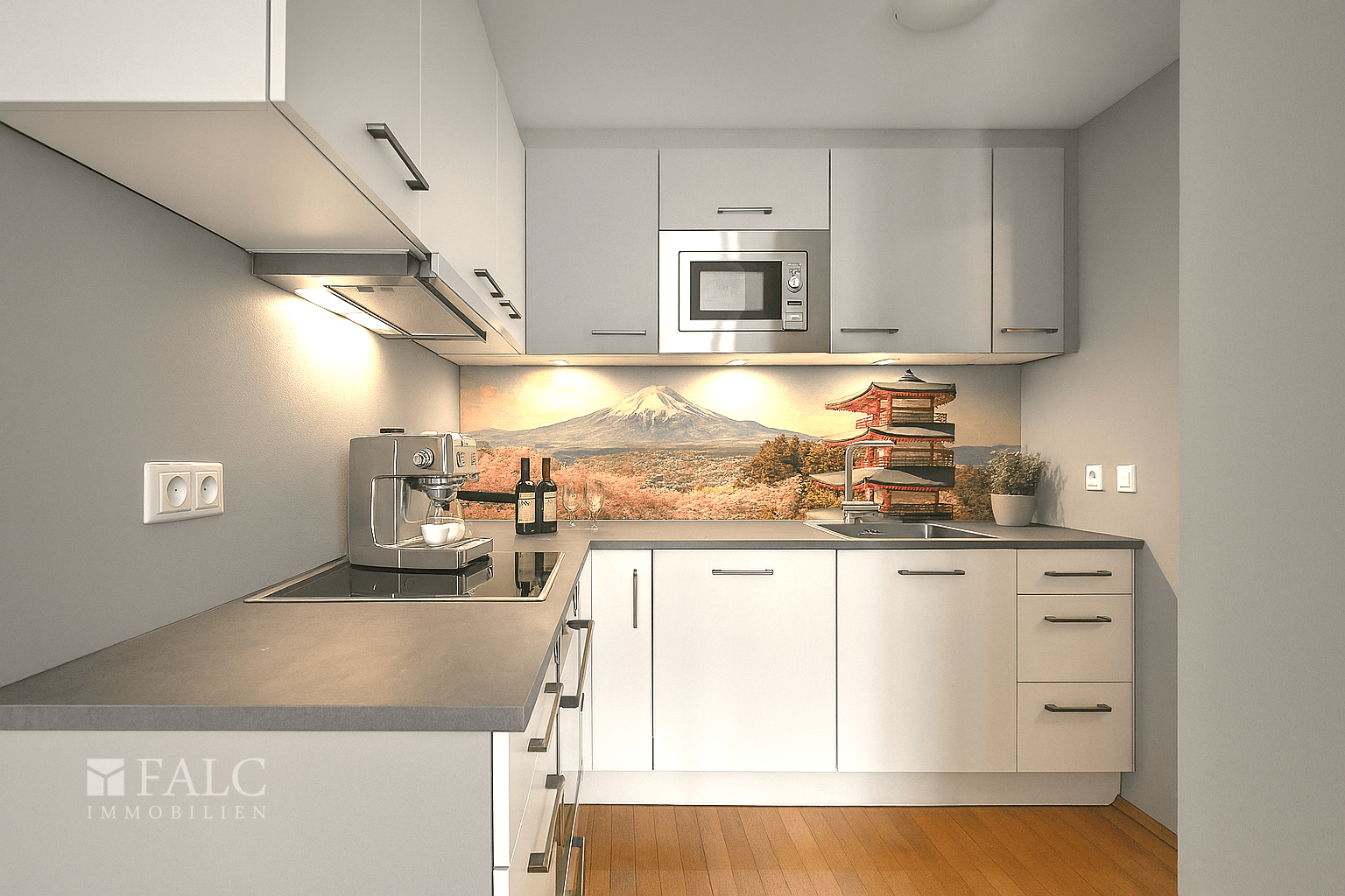 1. OG Küche Einrichtungsbeispiel