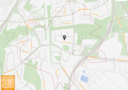 Mikrolage-fußläufig