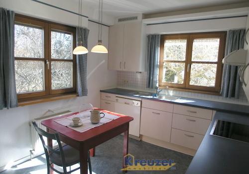 abgeschl. Küche mit EBK