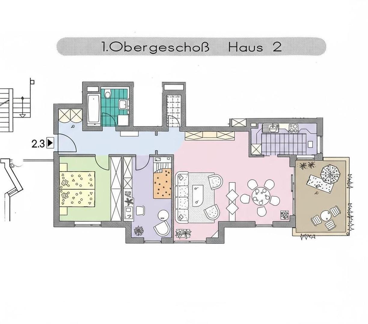 Grundriss als Übersicht