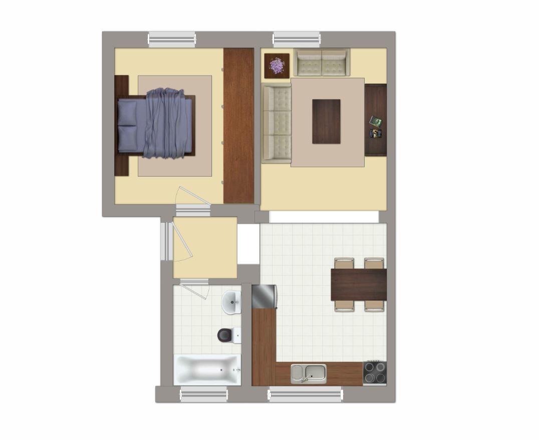 Grundriss (möbliert)