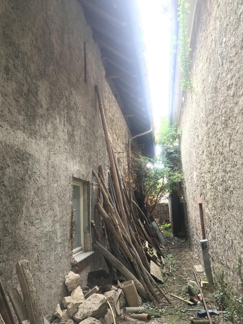 Hintere Teil des Gebäude