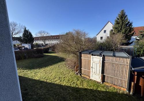 13 Blick aus Wohnküche Richtung Georg-Schwarz-Str. Zwenkau C16_7327