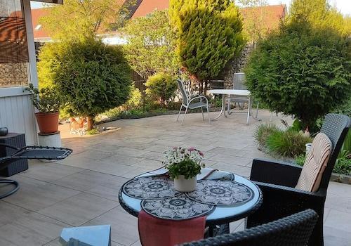 Überdachte Terrasse