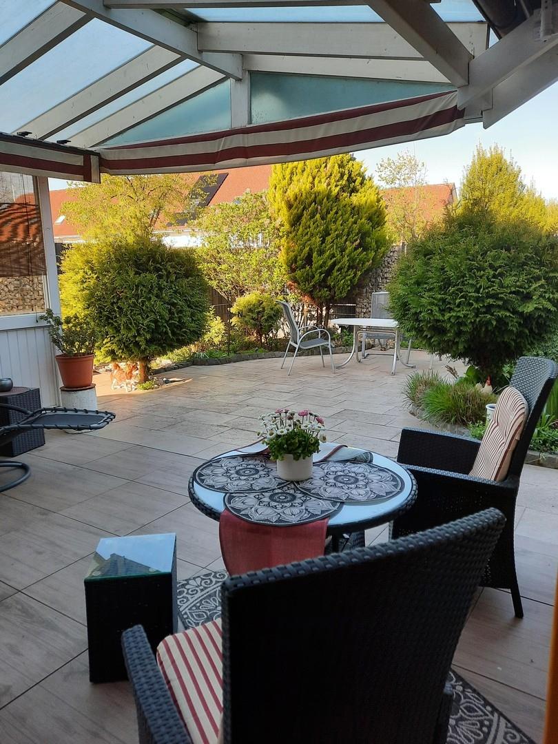 Überdachte Terrasse