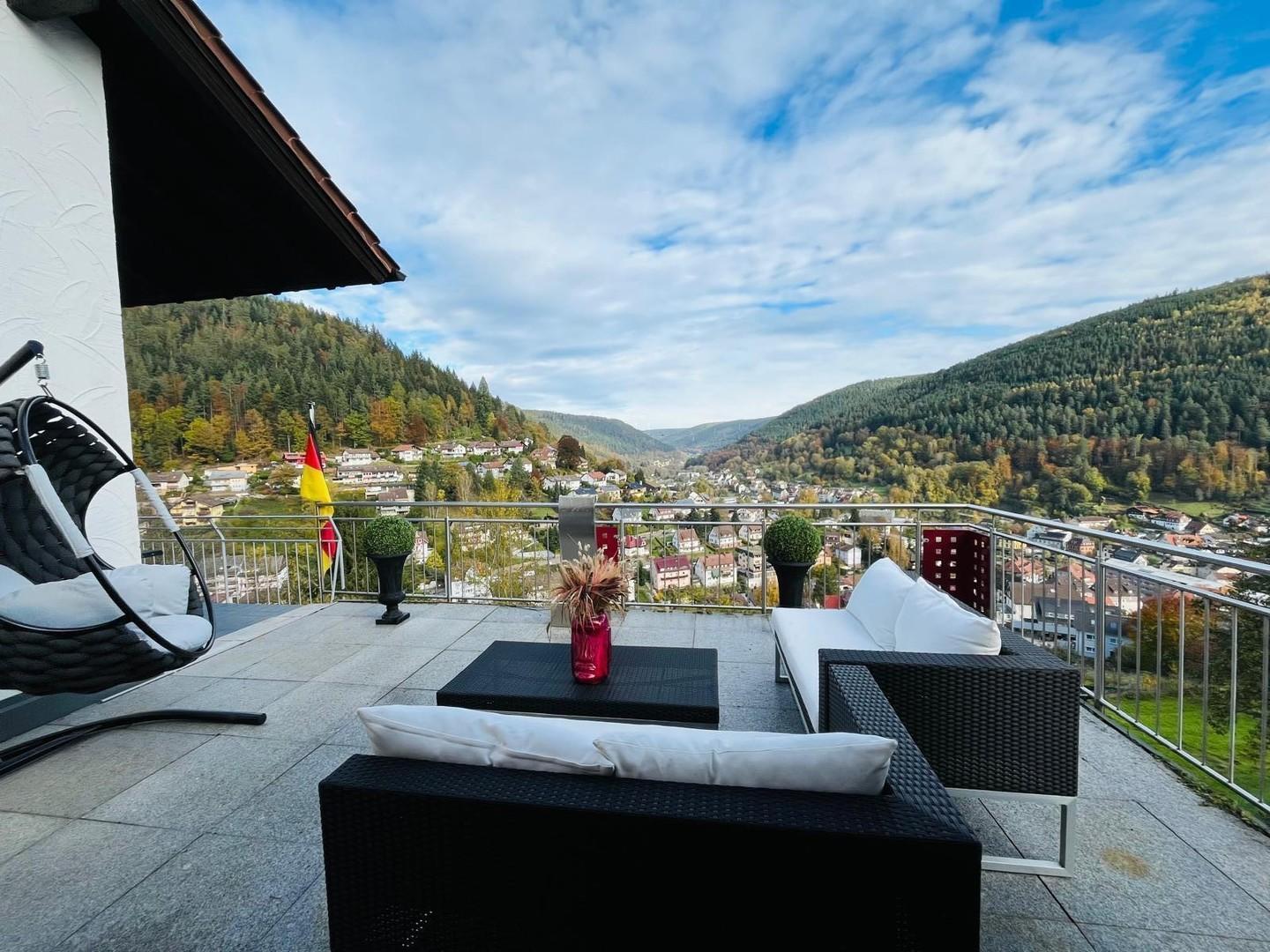 Ausblick Terrasse 