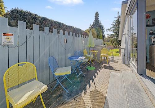 Frühstücksterrasse