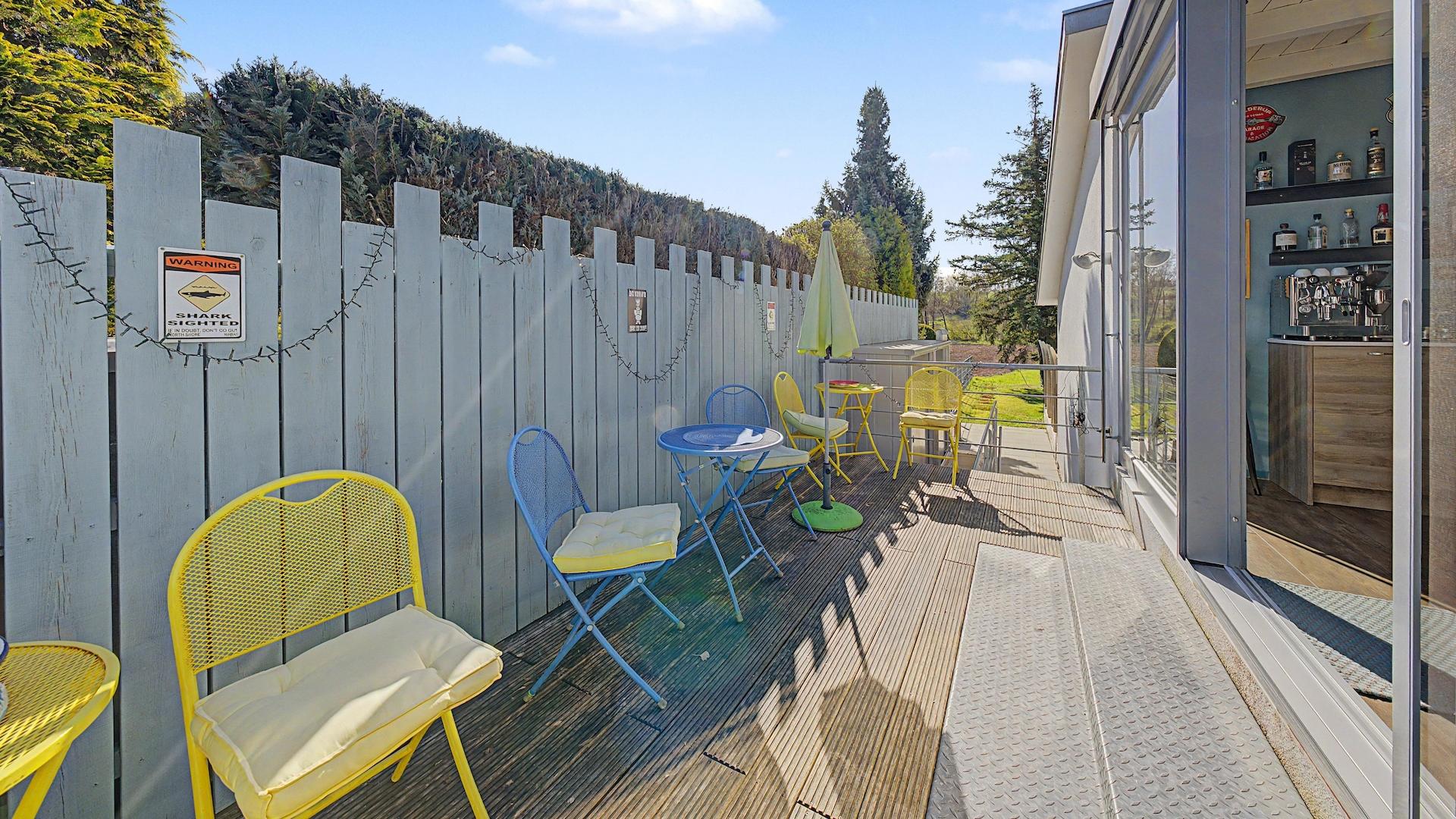 Frühstücksterrasse