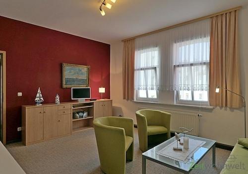 Blick ins Wohnzimmer