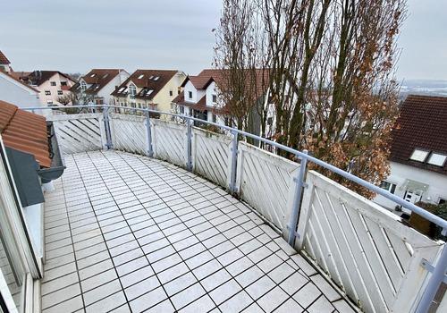 Balkon zum Entspannen