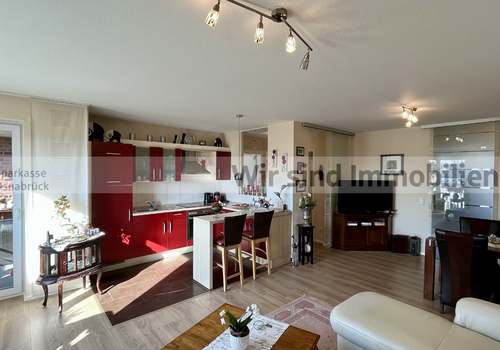 Küche und Essbereich