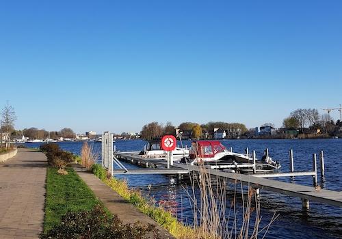 Quartierseigene Steganlage