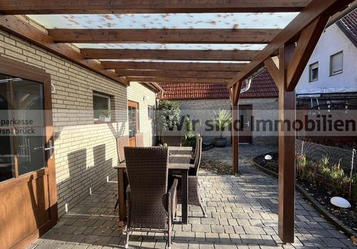 überdachte Terrasse