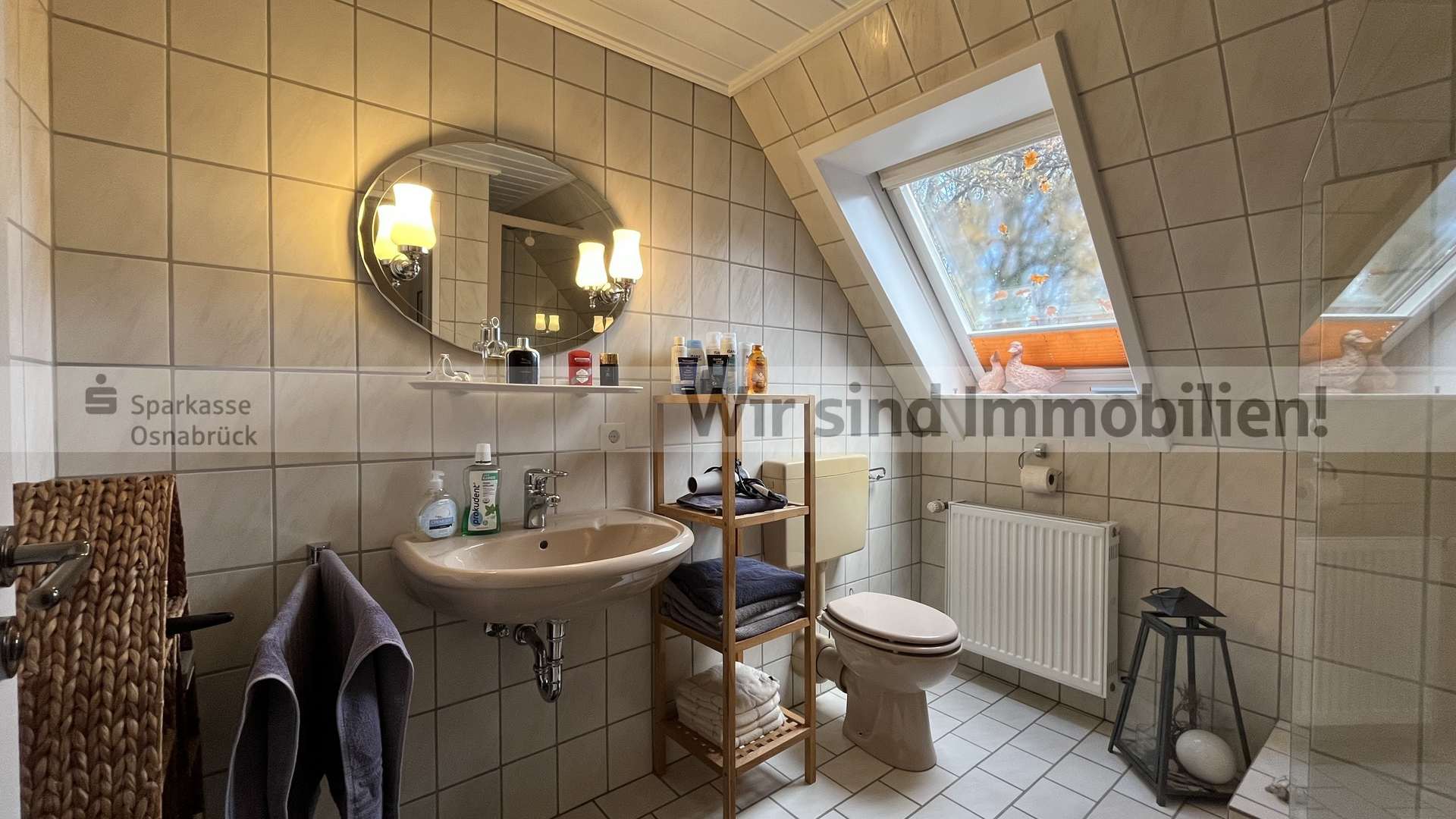 Badezimmer Dachgeschoss