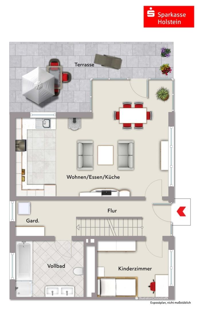 Grundriss Erdgeschoss