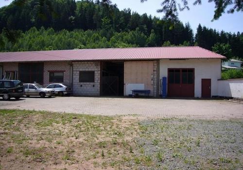 hinterer Teil des Gebäudekompl