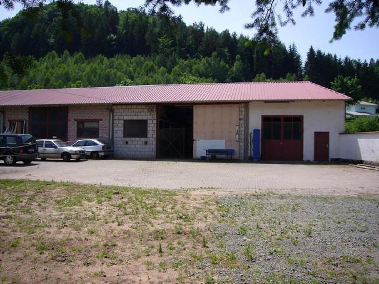 hinterer Teil des Gebäudekompl