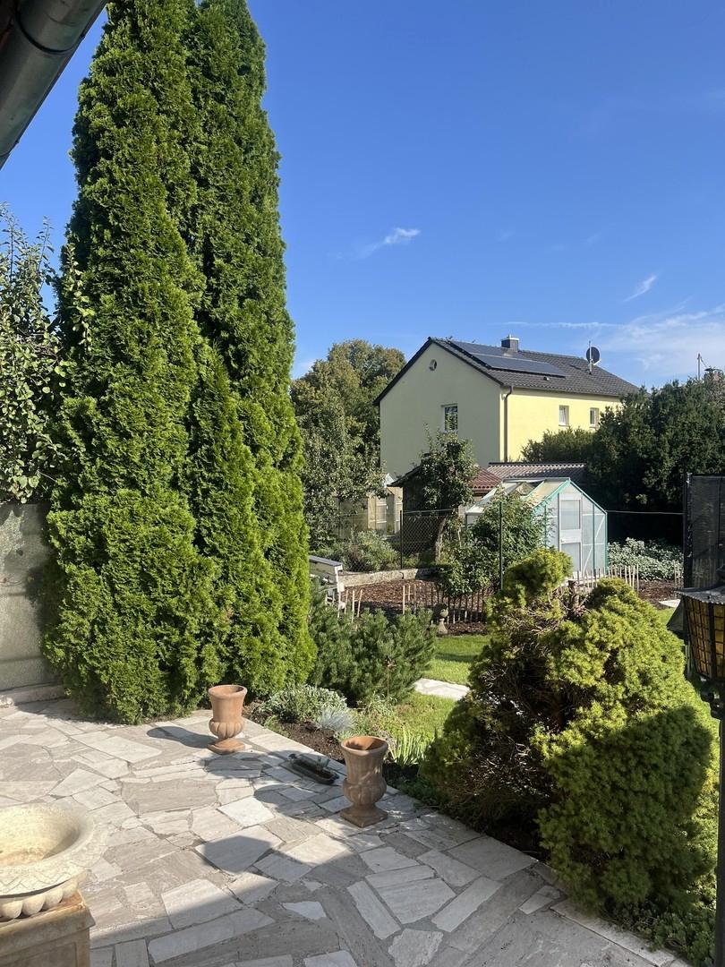 Blick von der Terrasse 