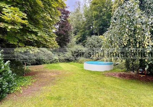 Der großzügige Garten