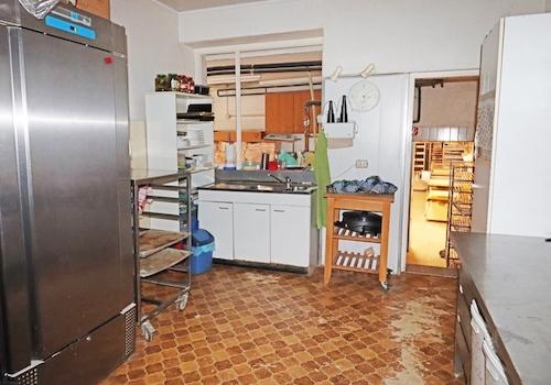 Küche zur Backstube