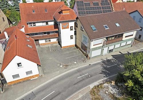 Drohnenansicht frontal