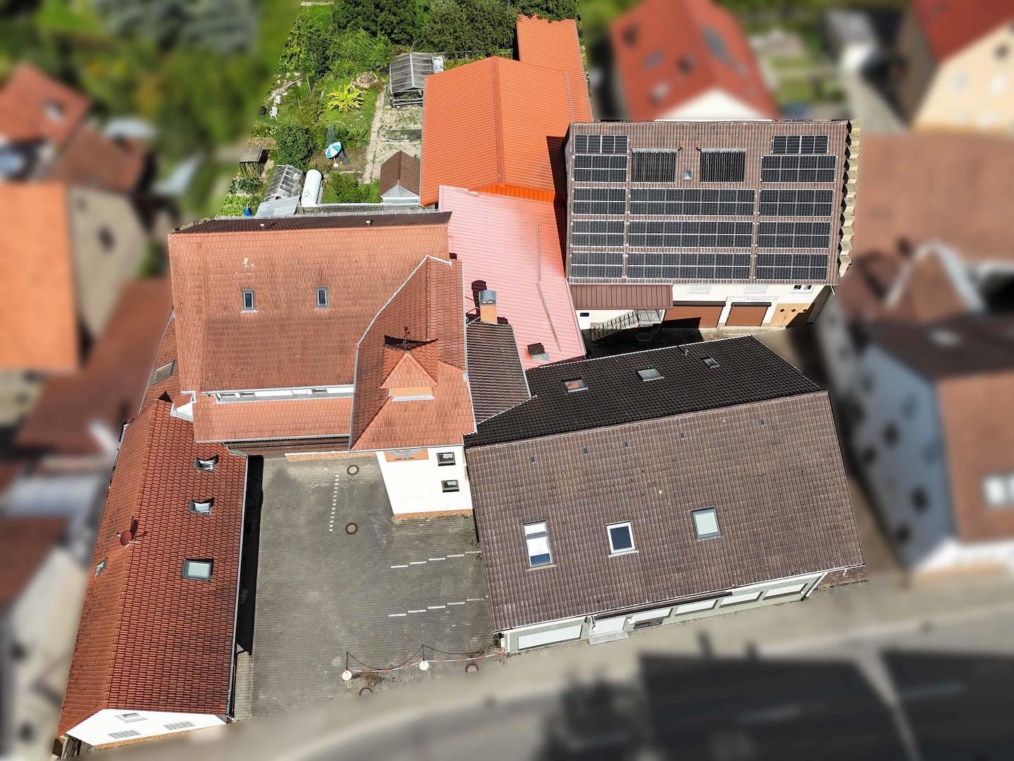 Drohnenansicht Vorderseite