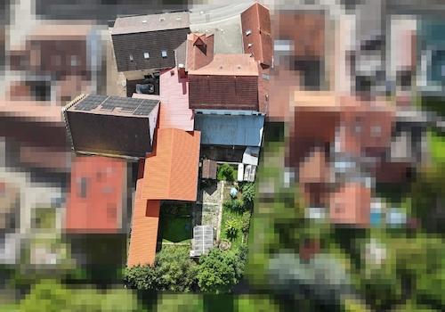 Drohnenansicht Rückseite