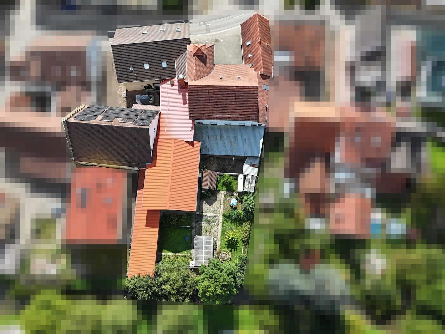 Drohnenansicht Rückseite