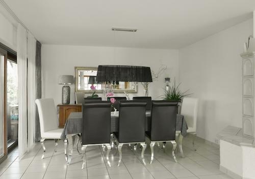 Essbereich im Wohnzimmer EG