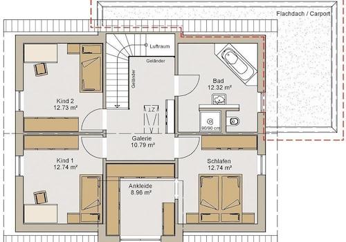 EFH-146-35-150 - Grundriss OG
