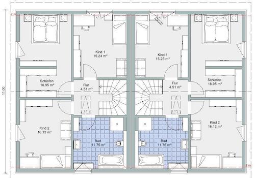 Twin 136 - Dachgeschoss