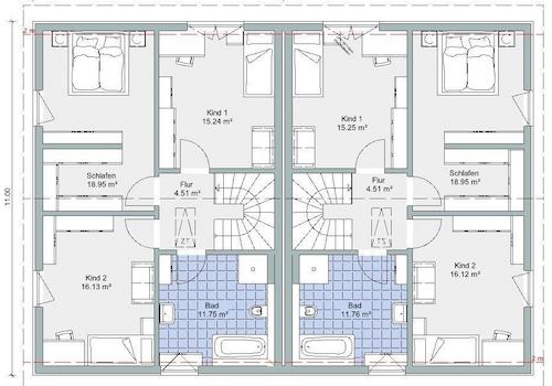 Twin 136 - Dachgeschoss