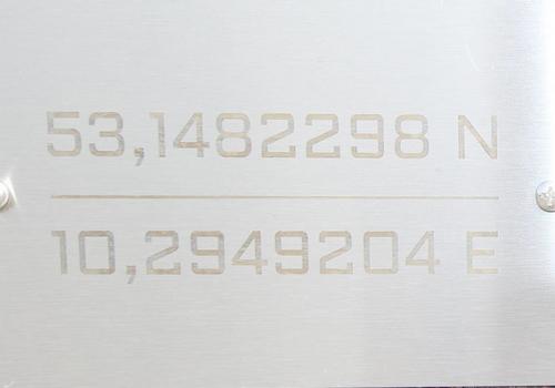 Koordinaten der Mikrolage