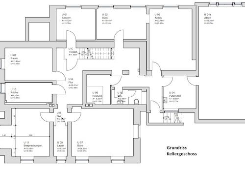Grundriss Kellergeschoss