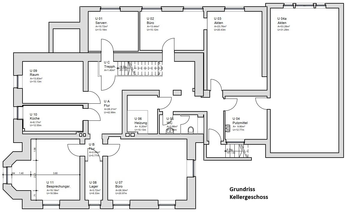 Grundriss Kellergeschoss
