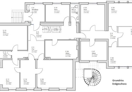 Grundriss Erdgeschoss