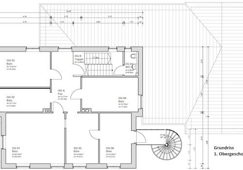 Grundriss 1. Obergeschoss