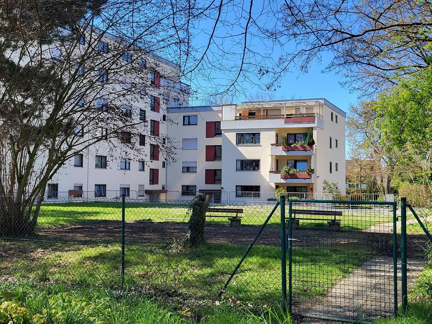 Rückansicht Zugang Murgdamm