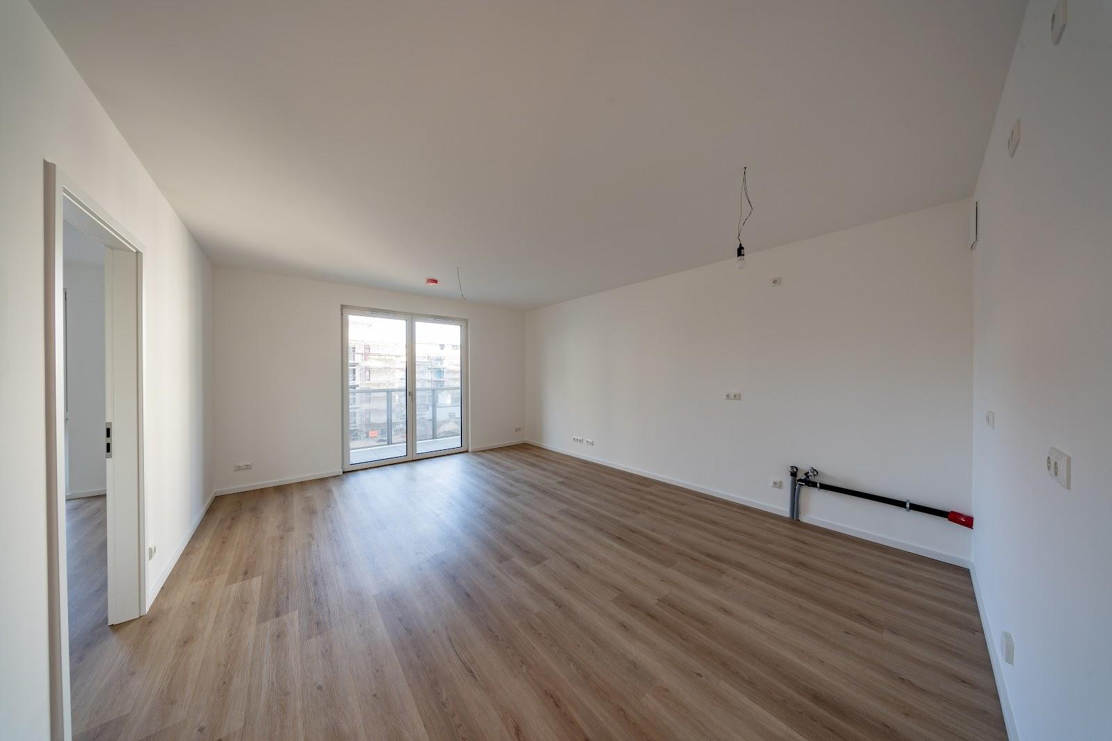 offener Wohn- und Küchenbereich