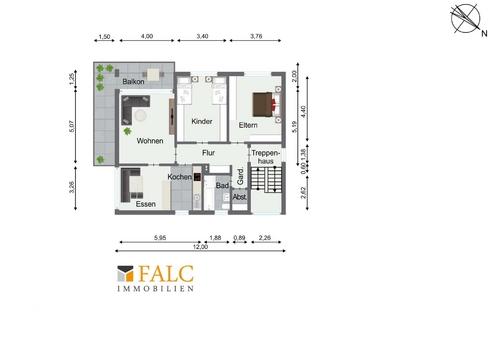 Grundriss Obergeschoss