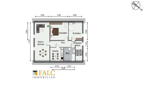 Grundriss Dachgeschoss