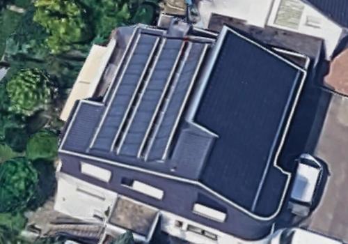 Objekt -Ansicht Luft