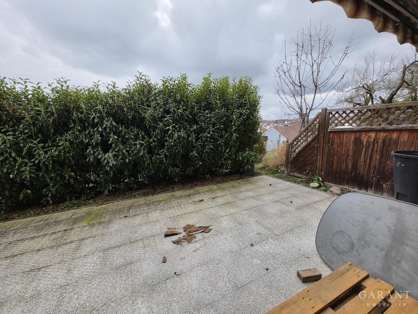 Terrassenansicht1 Einliegerwohnung UG2