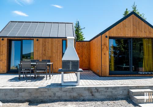 Modulhaus Holzoptik