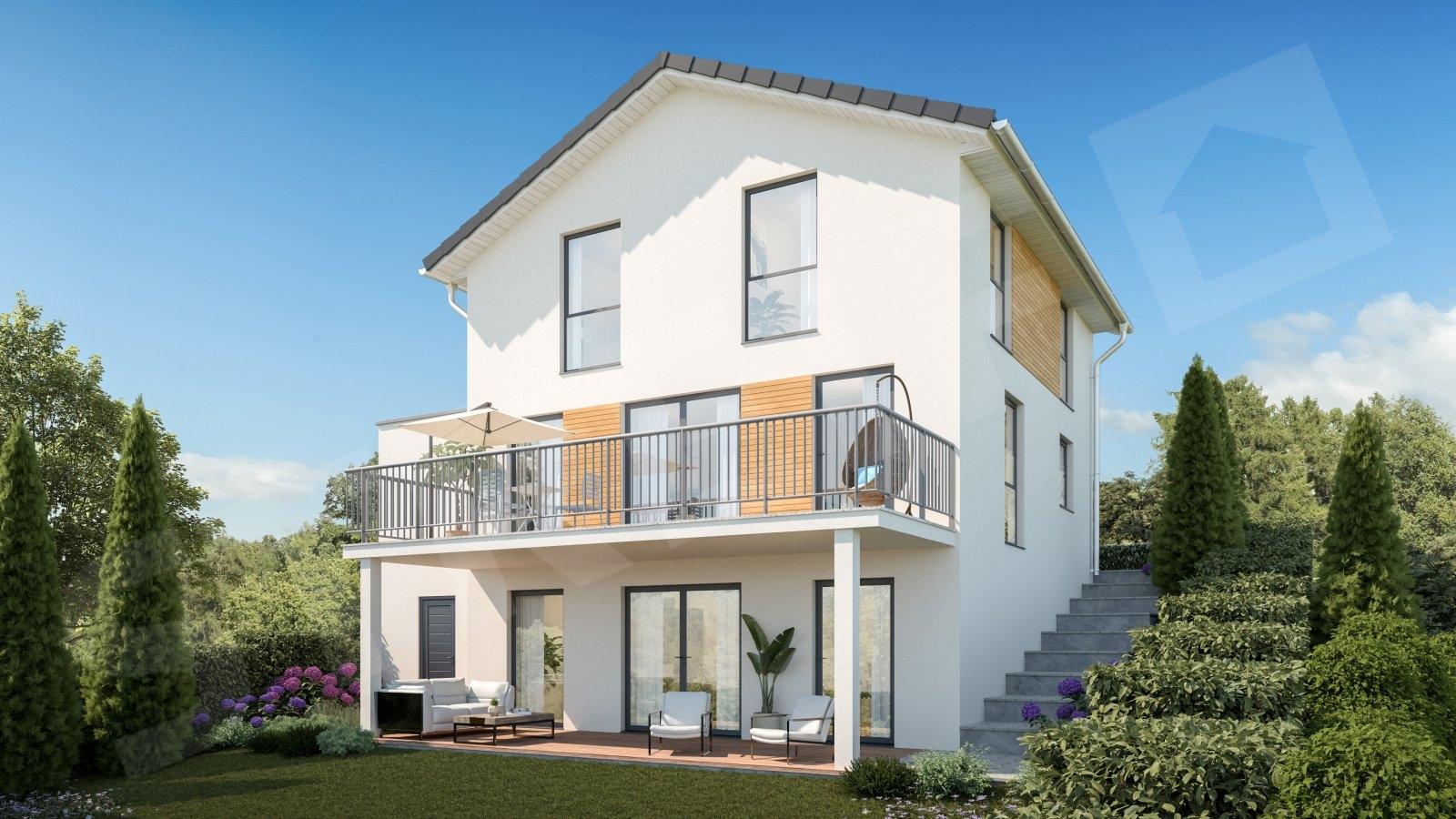 Highlight mit üppigem Balkon und Fernsicht