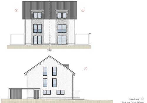 Ansicht Süden/Westen