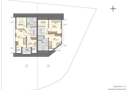 Dachgeschoss Grundriss