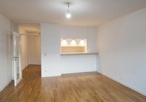 Wohnzimmer und Flur mit LEDs