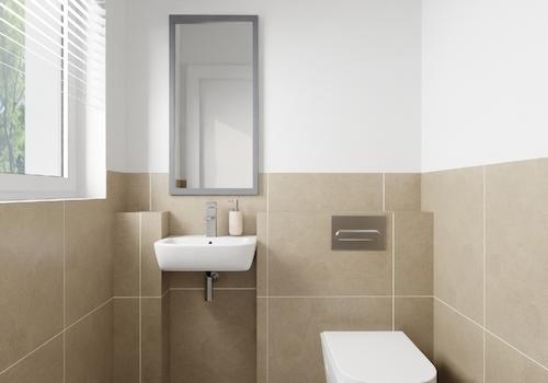 Gäste WC Erdgeschoss