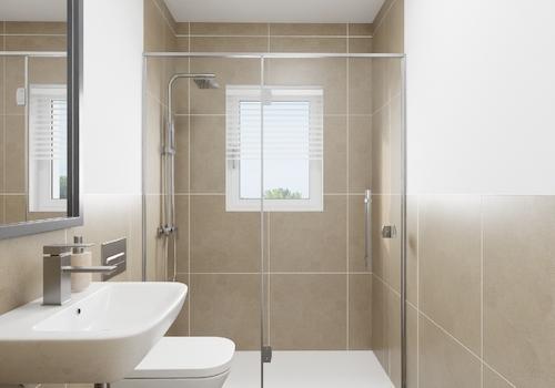 Badezimmer Dachgeschoss